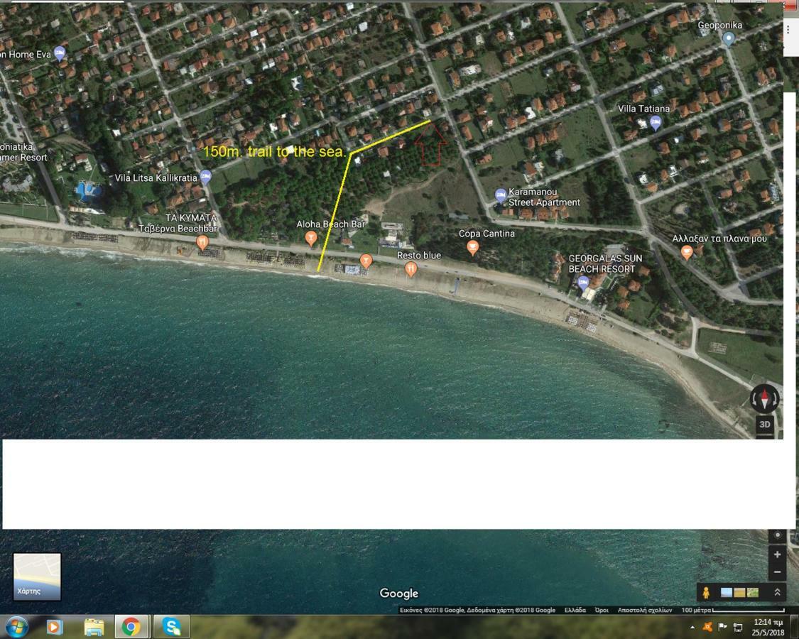 Villa Achilleas Nea Kallikrateia Dış mekan fotoğraf
